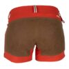 Amundsen Sport Amundsen 5Incher Field Shorts Dame Rød-brun Gjertsen Sport 1 2 3 4