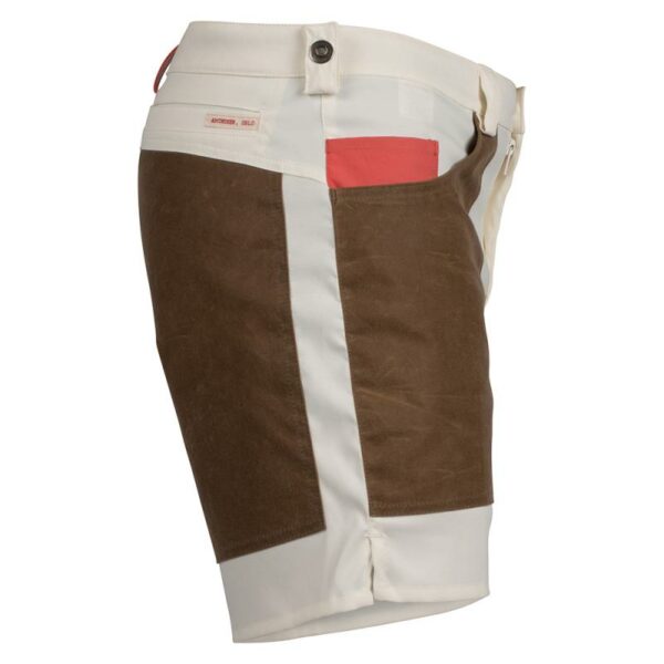 Amundsen Sport Amundsen 7Incher Field Shorts Herre Hvit mss53.2.010 Gjertsen Sport 1 2 3