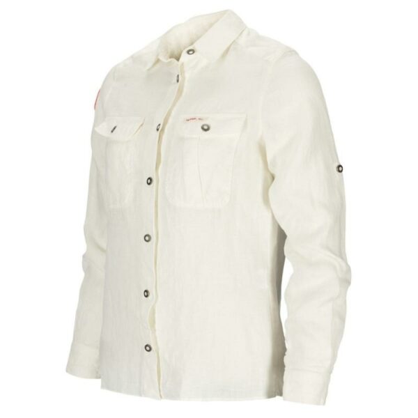 Amundsen Sport Amundsen Safari Linen Shirt Dame Natur wsh58.1.610 Gjertsen Sport 1 2