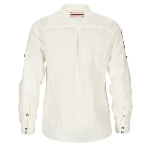 Amundsen Sport Amundsen Safari Linen Shirt Dame Natur wsh58.1.610 Gjertsen Sport 1 2 3