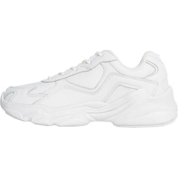 Athletica Athlecia Dame Chunky Leather Trainers White fritid sko ea212081 Gjertsen Sport 1 2 3 4 5