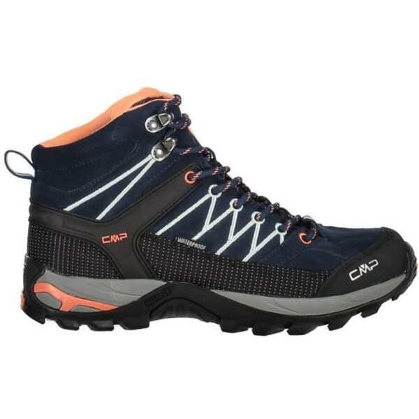 Cmp CMP Rigel Mid B.Blue-Giada-Peach Fjellstøvel Dame Gjertsen Sport 1