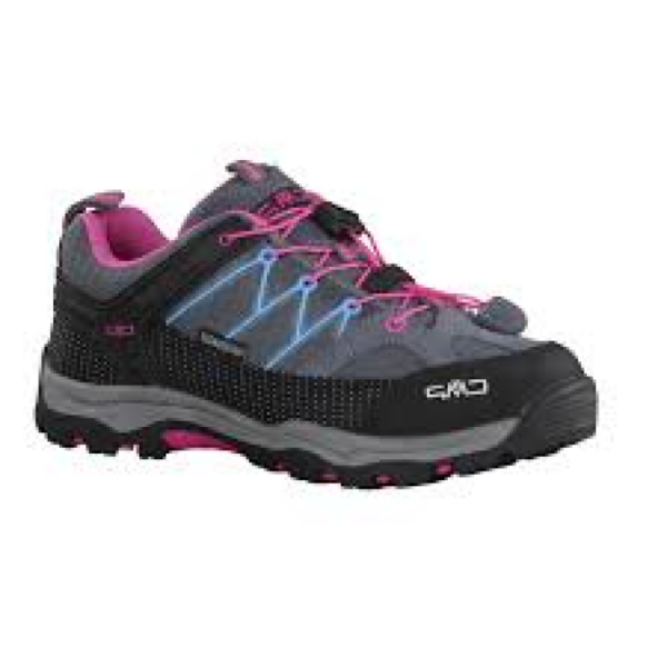 Cmp CMP Jr. Rigel Low Grey-Fuxia hikingsko Gjertsen Sport 1