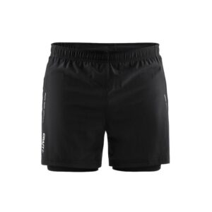 Craft Craft Essential 2-In-1 Shorts M Black 1906028 Gjertsen Sport 1