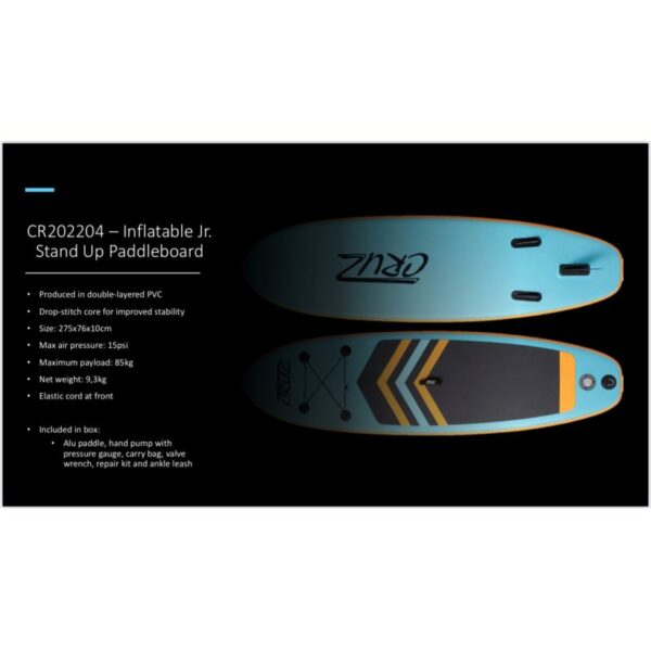 Cruz Cruz Paddelboard Junior Komplett Blue Radiance (Veil. 7499,-) CR202204 Gjertsen Sport 1