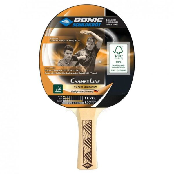 Donic Schildkröt Champs Line 150 Bordtennis racket 705116 Gjertsen Sport 1