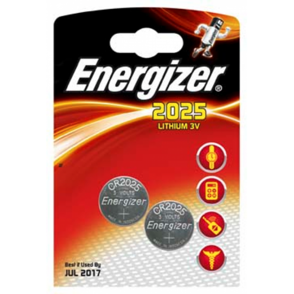 Energizer Energizer Lithium CR2025 2Pk 4690000209 Gjertsen Sport 1