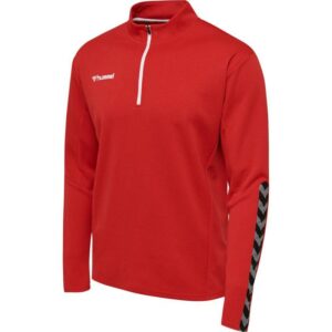 Hummel Hummel Authentic Half Zip Sweatshirt Red 204927 Gjertsen Sport 1