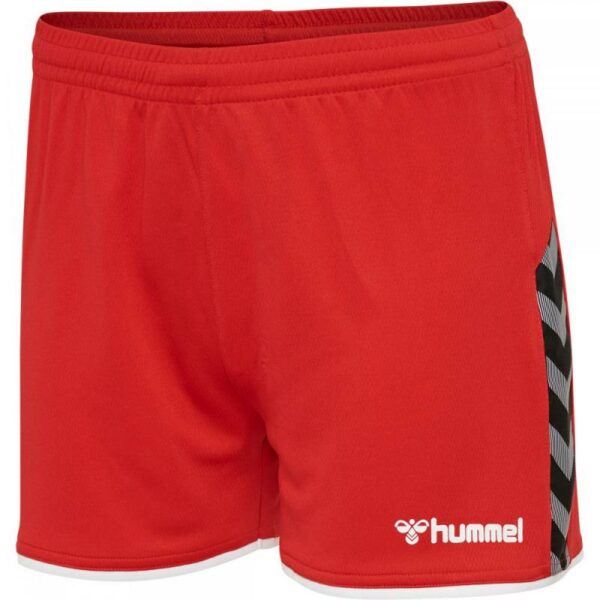 Hummel Hummel Authentic Poly Shorts Dame Rød 204926 Gjertsen Sport 1