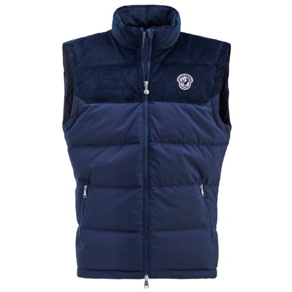 Les Arcs Les Arcs Andray Cord Vest Herre Navy Gjertsen Sport 1