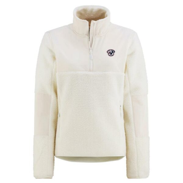 Les Arcs Les Arcs Sophie Half Zip Teddy Dame White Gjertsen Sport 1