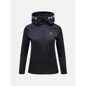 Peak Performance Peak Performance W Rider Zip Hood Dame Sort G79944 Gjertsen Sport 1