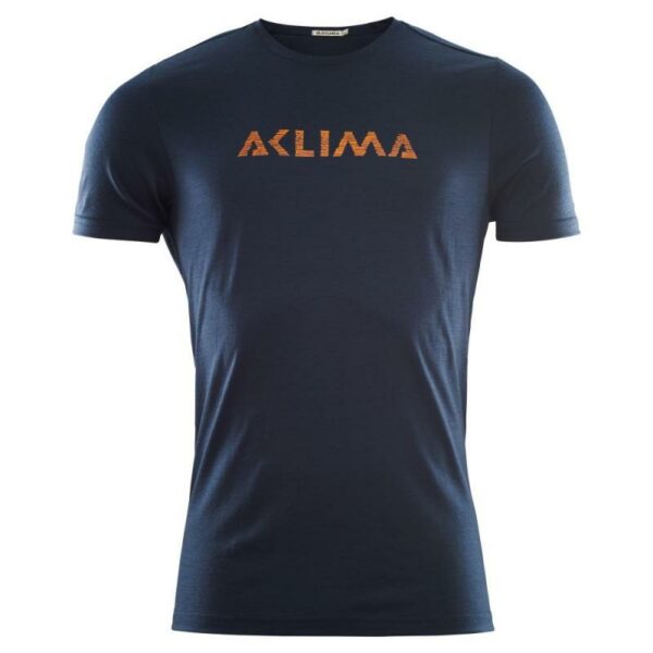 Aclima Aclima LightWool T-skjorte LOGO, herre 102523 Gjertsen Sport 1