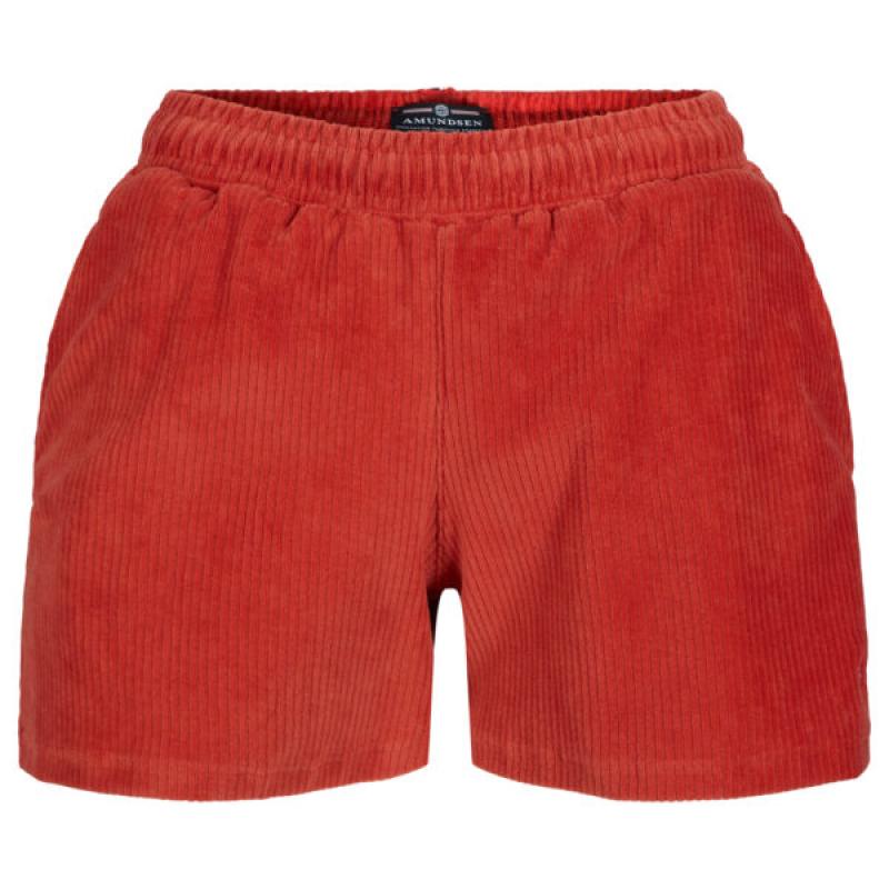 Amundsen Sport Amundsen 4Incher Comfy Cord Shorts Dame Red