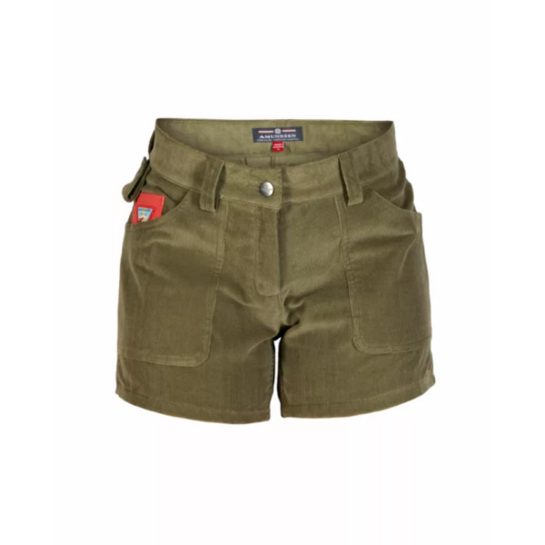 Amundsen Sport Amundsen 5Incher Concord Shorts Dame Oliven-Natur WSS54.1.407 Gjertsen Sport 1 2