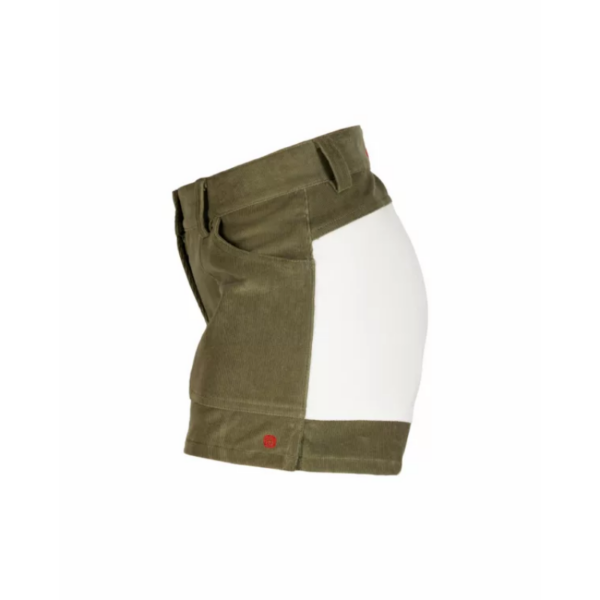 Amundsen Sport Amundsen 5Incher Concord Shorts Dame Oliven-Natur WSS54.1.407 Gjertsen Sport 1 2 3 4