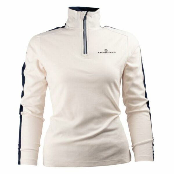 Amundsen Sport Amundsen 5Mila Half Zip Dame Hvit wsw08.2.001 Gjertsen Sport 1