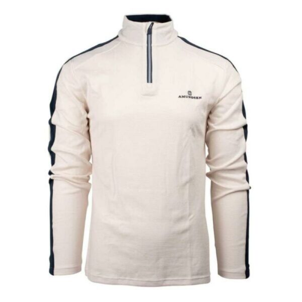 Amundsen Sport Amundsen 5Mila Half Zip Herre Hvit. msw08.2.001 Gjertsen Sport 1