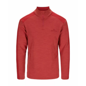 Amundsen Sport Amundsen 5Mila Half Zip Herre Weathered Red msw08.2. Gjertsen Sport 1