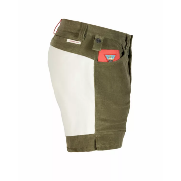 Amundsen Sport Amundsen 7Incher Concord Shorts Herre Oliven-Natur mss54.1.407 Gjertsen Sport 1 2 3 4