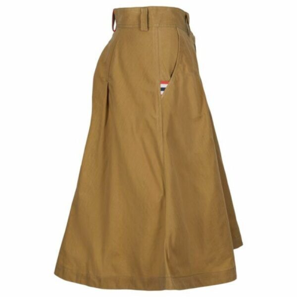 Amundsen Sport Amundsen Boulder Skirt Dame Khaki wsk01.1 Gjertsen Sport 1 2 3