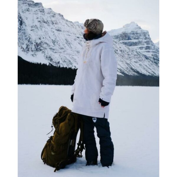 Amundsen Sport Amundsen Heroes Anorak Unisex Hvit uan.02.628 Gjertsen Sport 1 2 3 4 5 6 7