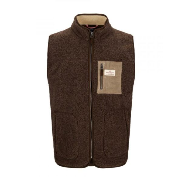 Amundsen Sport Amundsen Heroes Wool Fleece Vest Herre Cowboy MVE11.1. Gjertsen Sport 1