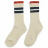 Amundsen Sport Amundsen Oslo Crew Sokk Hvit-Rød USO59.1.001 Gjertsen Sport 4