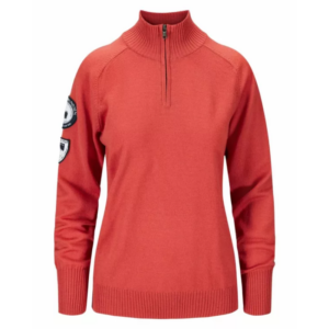 Amundsen Sport Amundsen Peak Half Zip Weathered Red wsw02 Gjertsen Sport 1