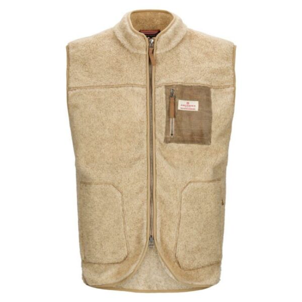 Amundsen Sport Amundsen Heroes Wool Fleece Vest Herre Natur MVE11.1.610 Gjertsen Sport 1