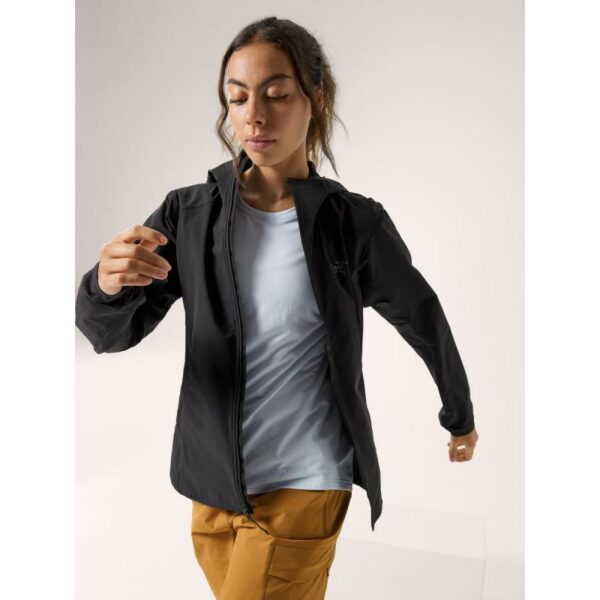 ArcTeryx ArcTeryx Gamma Lightweight Hoody Dame Sort X000007779 Gjertsen Sport 1 2 3 4
