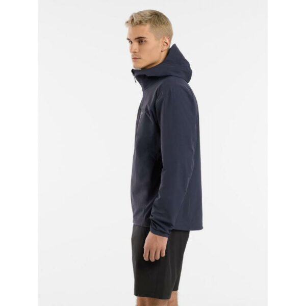 ArcTeryx ArcTeryx Gamma Lightweight Hoody Herre Black Saphire X000007669 Gjertsen Sport 1 2 3 4