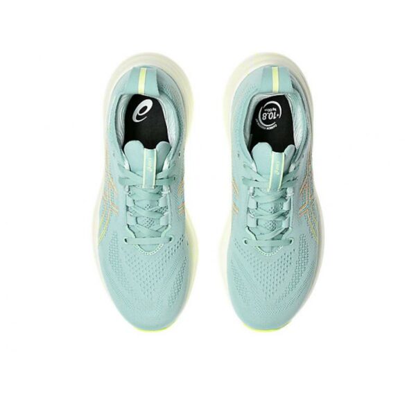 Asics Asics Gel Nimbus 26 Dame Celadon-Yellow 1012B601 Gjertsen Sport 1 2 3 4 5 6 7 8