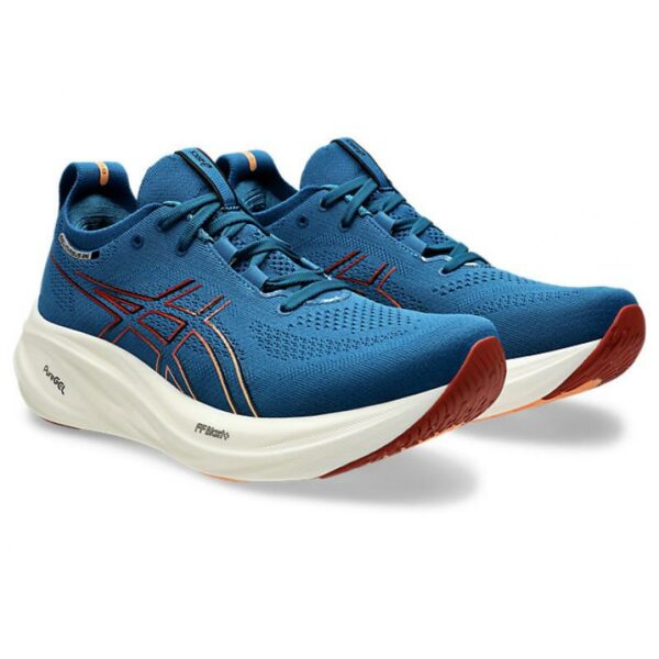 Asics Asics Gel Nimbus 26 Herre Navy-Orange 1011B794 Gjertsen Sport 1 2
