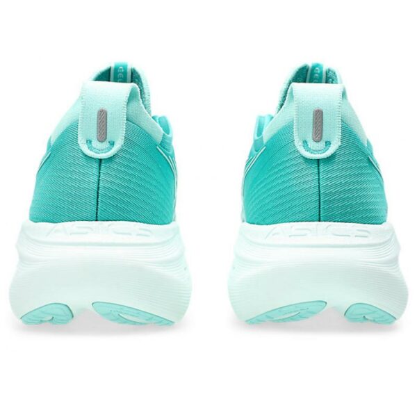 Asics Asics Gel Nimbus 27 Dame Wave Teal-Illuminate Mint 1012B753 Gjertsen Sport 1 2 3 4 5 6 7 8