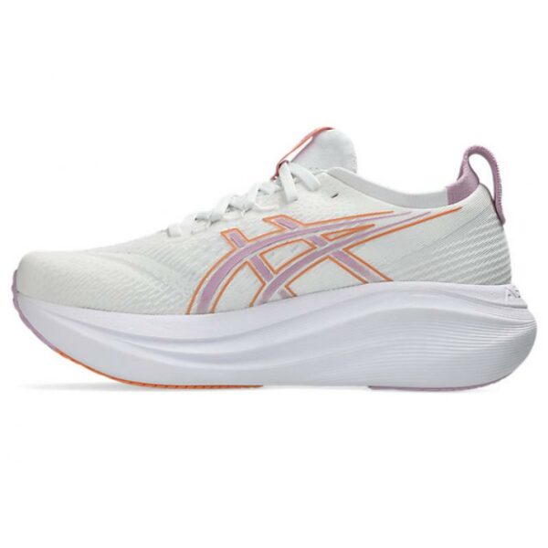 Asics Asics Gel Nimbus 27 Dame White-Leight Ube 1012B753 Gjertsen Sport