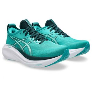 Asics Asics Gel Nimbus 27 Herre Wave Teal-Saxon Green 1011B958 Gjertsen Sport 1