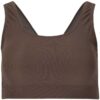 Athletica Athlecia Daisee W Ribbed Bikini Top Deep Taupe EA211493 Gjertsen Sport 1 2