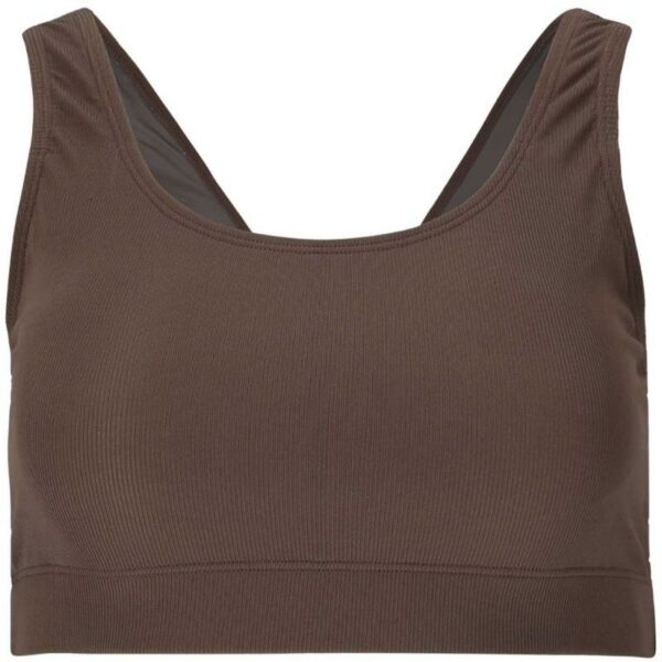 Athletica Athlecia Daisee W Ribbed Bikini Top Deep Taupe EA211493 Gjertsen Sport 1 2