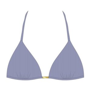 Athletica Athlecia Iserry W Ribbed Triangle Bikini Top Lavendel EA211368 Gjertsen Sport 1