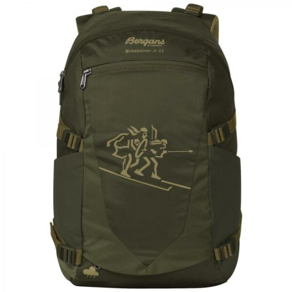 Bergans Bergans Birkebeiner Jr 22 Dark Oliven Ryggsekk 4482 Gjertsen Sport 1