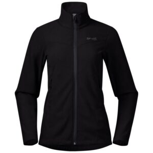 Bergans Bergans Finnsnes Fleece Jakke Dame Sort 3026 Gjertsen Sport 1