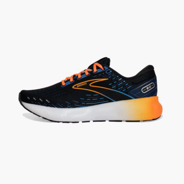Brooks Brooks Glycerin 20 Herre Black-Classic Blue-Orange 1103821D Gjertsen Sport 1