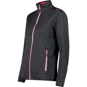 Cmp CMP Grid Tech Fleece Jakke Dame Antracite 32G4276 Gjertsen Sport 1