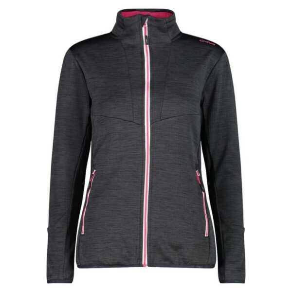 Cmp CMP Grid Tech Fleece Jakke Dame Antracite 32G4276 Gjertsen Sport 1 2