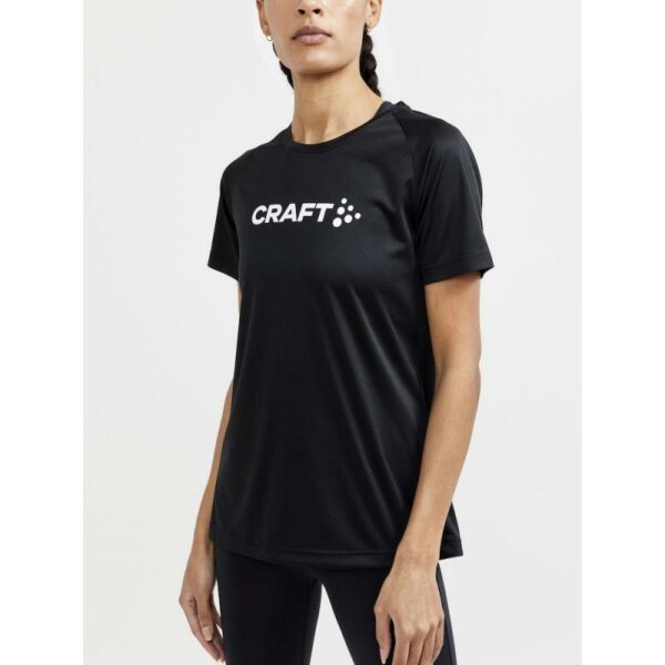 Craft Craft Core Unify Logo T-Skjorte Dame sort- 1911785 Gjertsen Sport 5