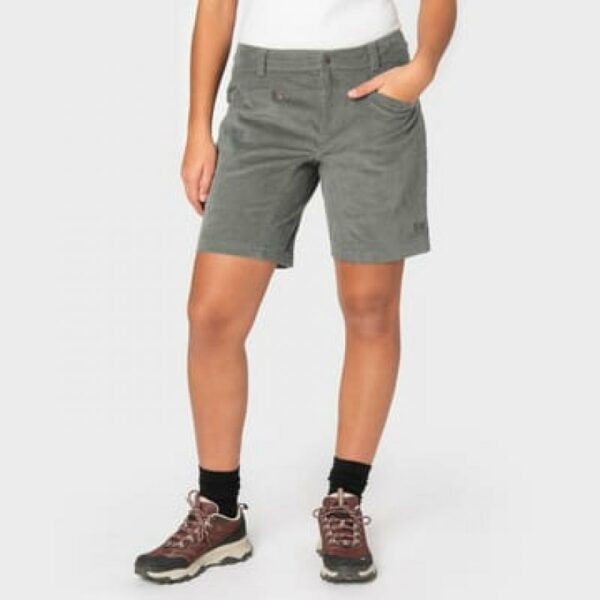 Elevenate Elevenate Après Cord Shorts Dame Sea Green 235-22 Gjertsen Sport 1