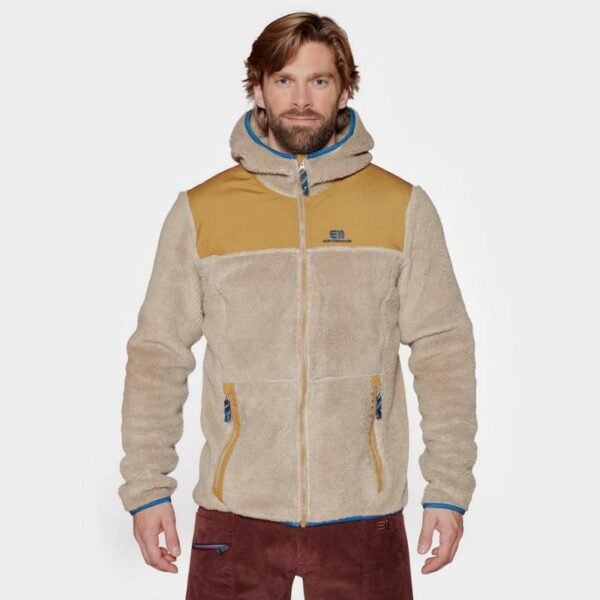 Elevenate Elevenate M Glacier Pile Hood Khaki 233-22 Gjertsen Sport 1 2