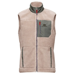 Elevenate Elevenate Glacier Pile Vest Herre Ginger Beige 234-22 Gjertsen Sport 1