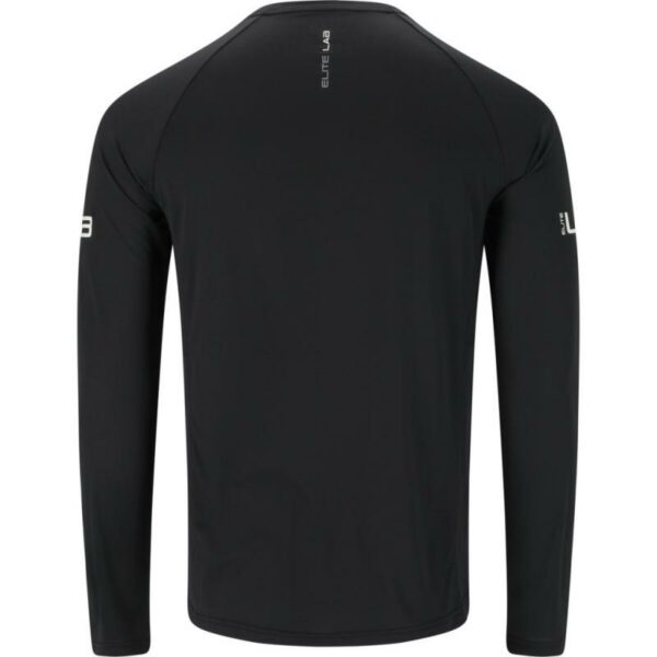 Elite Lab Elite Lab L-S Tee Sort Herre el234014 Gjertsen Sport 1